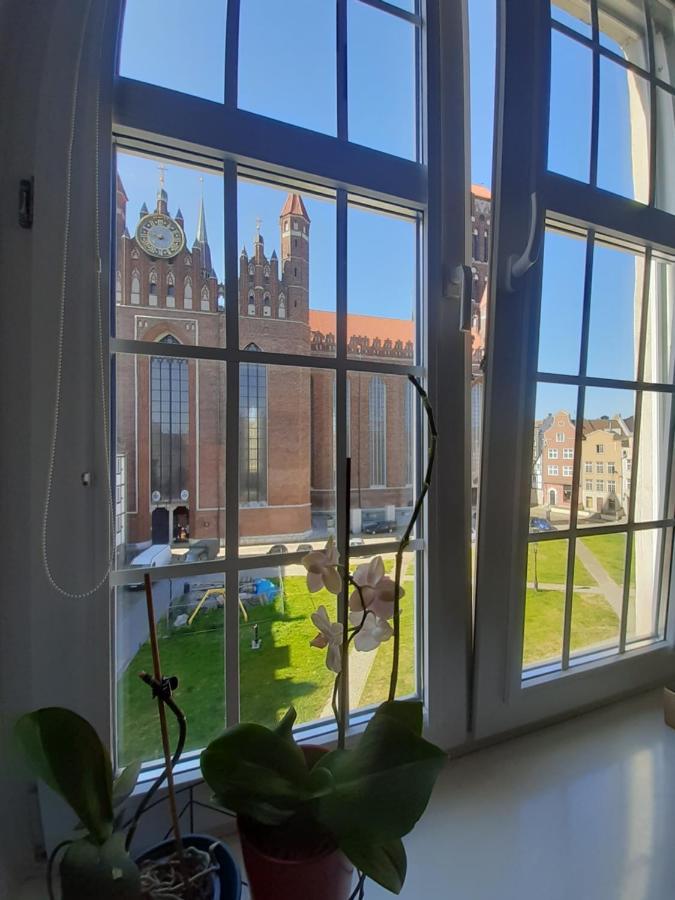 Apartment In Old Town - View Of Mariacki Church Gdańsk Eksteriør billede