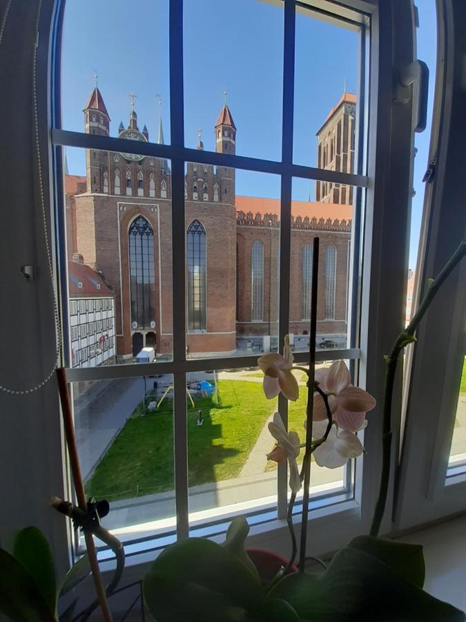 Apartment In Old Town - View Of Mariacki Church Gdańsk Eksteriør billede